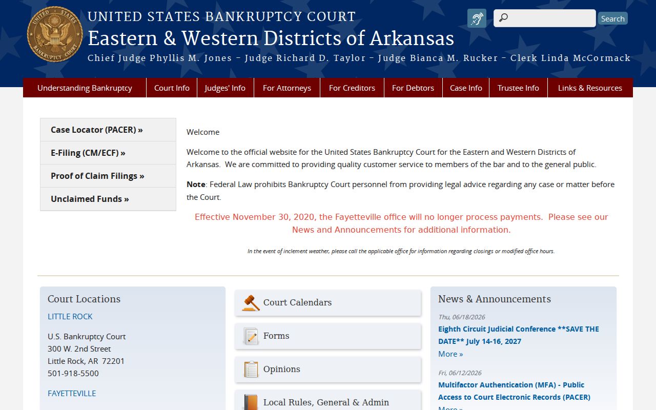 Bergman court records Western District bankruptcy source